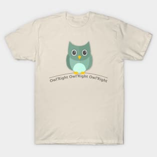 Owl Pun T-Shirt T-Shirt